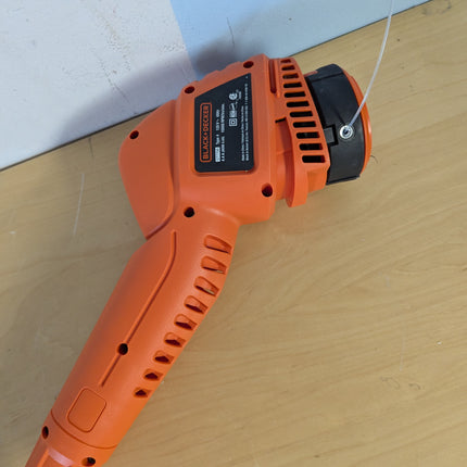 BLACK+DECKER Corded String Trimmer with Auto Feed, 4.4 Amp Motor, Edge Guide, 13