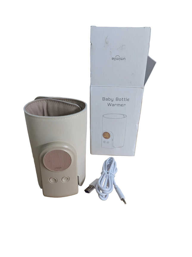 Diydeg Portable Baby Bottle Warmer for Travel, Fast Heating Cordless Baby Bottle