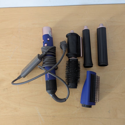 Dyson Airwrap Multi-Styler Complete Long for Long Hair, Fuchsia/Nickel, 5 Attachments (No Firm Brush)