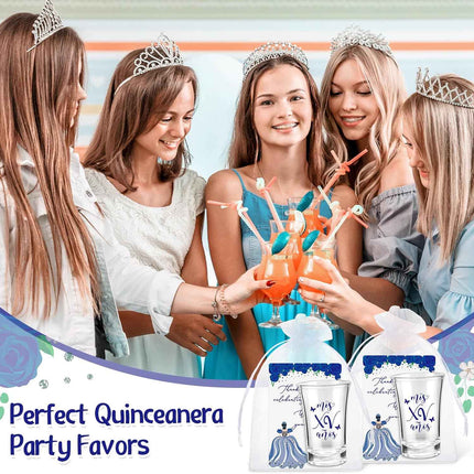 Havawish 25 Sets Quinceanera Party Favors for Guests Quinceanera Acrylic Clear S