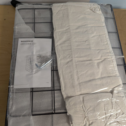 SONGMICS Laundry Hamper, 23.8 Gal. (90L) Laundry Basket, Collapsible Clothes Ham