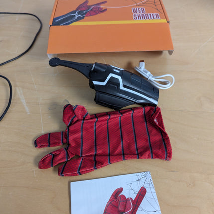 Spider Man Glove Cosplay Launcher Spider String web Shooter Toys for Children