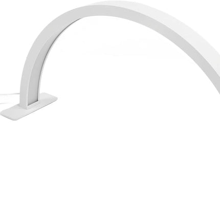 Half Moon Desk Lamp, 25W 3000K to 6500K Half Moon Nail Desk Lamp Adjust Brightne