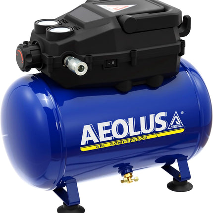AEOLUS 3 Gallon 110 PSI Oil-Free Air Compressor, Portable Tank for Auto Repair, Tire Inflation & Spray Painting, 16.8 lb