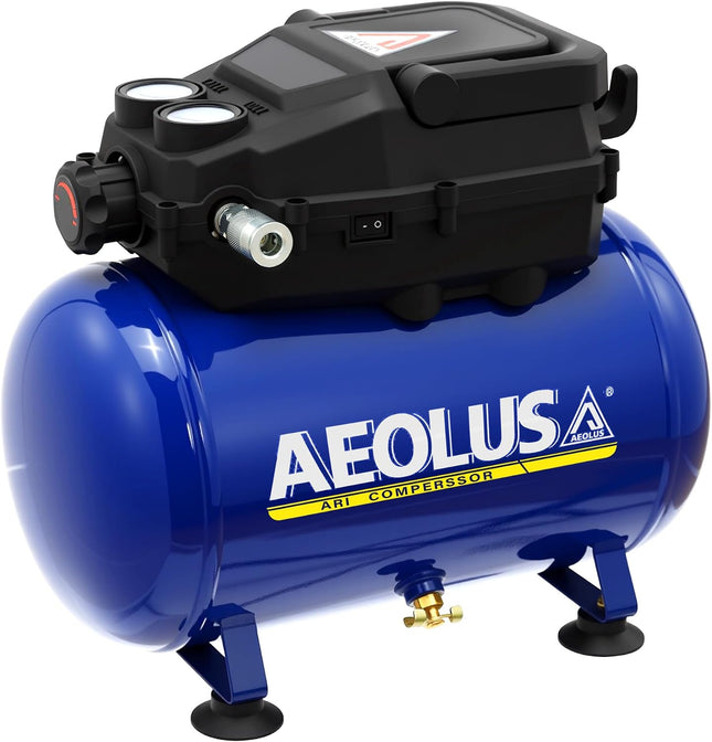 AEOLUS 3 Gallon 110 PSI Oil-Free Air Compressor, Portable Tank for Auto Repair, Tire Inflation & Spray Painting, 16.8 lb