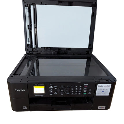 No ink! Brother MFC-J485DW Color Inkjet All-In-One Inkjet Print, Copy, Scan