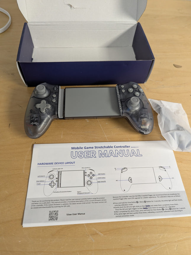 Wireless Mobile Gaming Controller for Android, iPhone, Switch, Steam - Play Cons