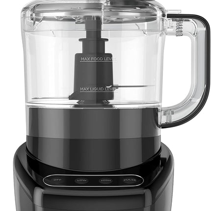 BLACK+DECKER 3-in-1 Food Processor and Chopper, 8 Cup Capacity, 450W Power with