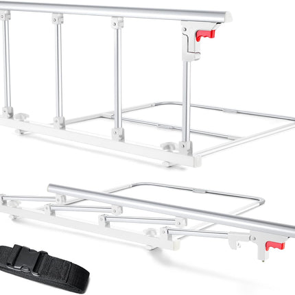 CanFord Bed Rails for Elderly Adults Safety, Folding Bedside Assist Rail Handle,