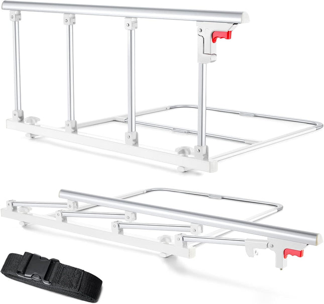 CanFord Bed Rails for Elderly Adults Safety, Folding Bedside Assist Rail Handle,