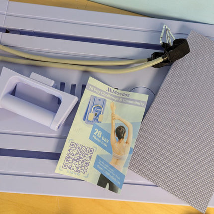 Mosdos Portable Pilates Reformer Machine for Home Gym - Auto-Rebound Pilates Boa