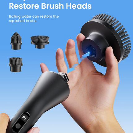 Leebein Electric Spin Scrubber, 2025 New Cordless Cleaning Brush Bathroom Scrubb