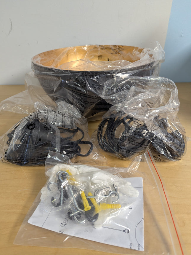 Plug in Pendant Light, 2 Pack Industrial Hanging Lamp with Golden Finish Inside