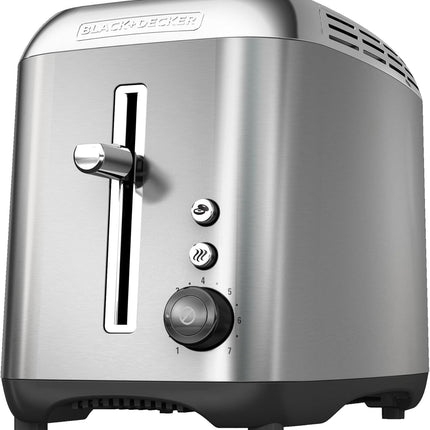 BLACK+DECKER TR3510SD Rapid Toast 2-Slice Toaster, Stainless Steel