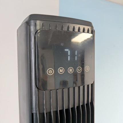 Abolee Tower Fan for Bedroom, Quiet Floor Fan, 90° Oscillating Fans for Indoors