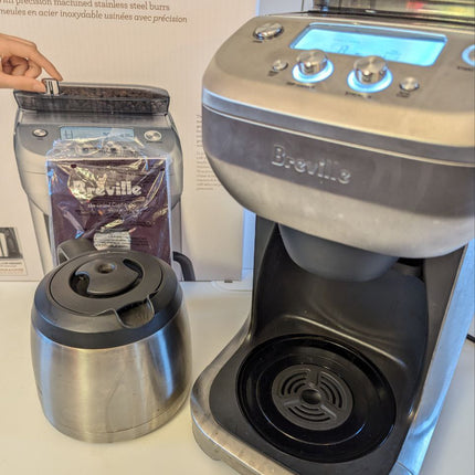 Breville BDC650BSS The Grind Control Drip Coffee Maker, Silver, Medium ,Stainles