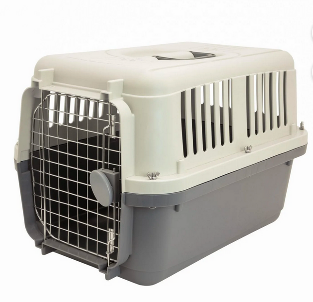 SportPet 24 Inch Durable Plastic Dog Kennel, 24IN PLASTIC KENNEL