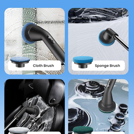 Leebein Electric Spin Scrubber, 2025 New Cordless Cleaning Brush Bathroom Scrubb