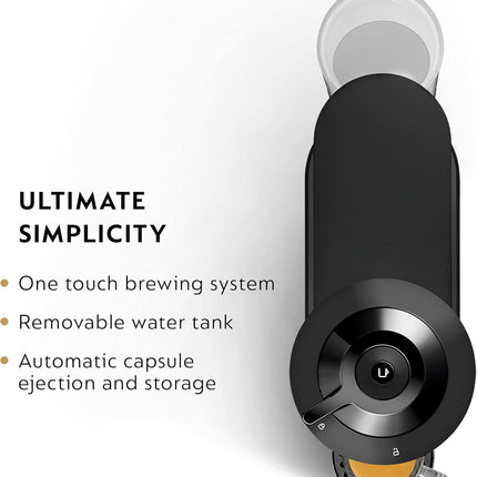 Nespresso Vertuo Next Coffee and Espresso Machine by Breville - Matte Black