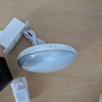 RICIAL Wake up Light, 10000Lux Sunrise Alarm Clock, Sunlight Lamp with 4 Color T