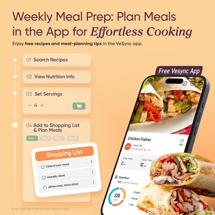 COSORI Air Fryer 5Qt(4.7L), 9-In-1 Less Oil Airfryer Oven, UP to 450℉, Quiet Ope