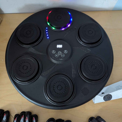 Music Boxing Machine Smart Bluetooth Boxing Equipment （2 Pairs of Gloves）