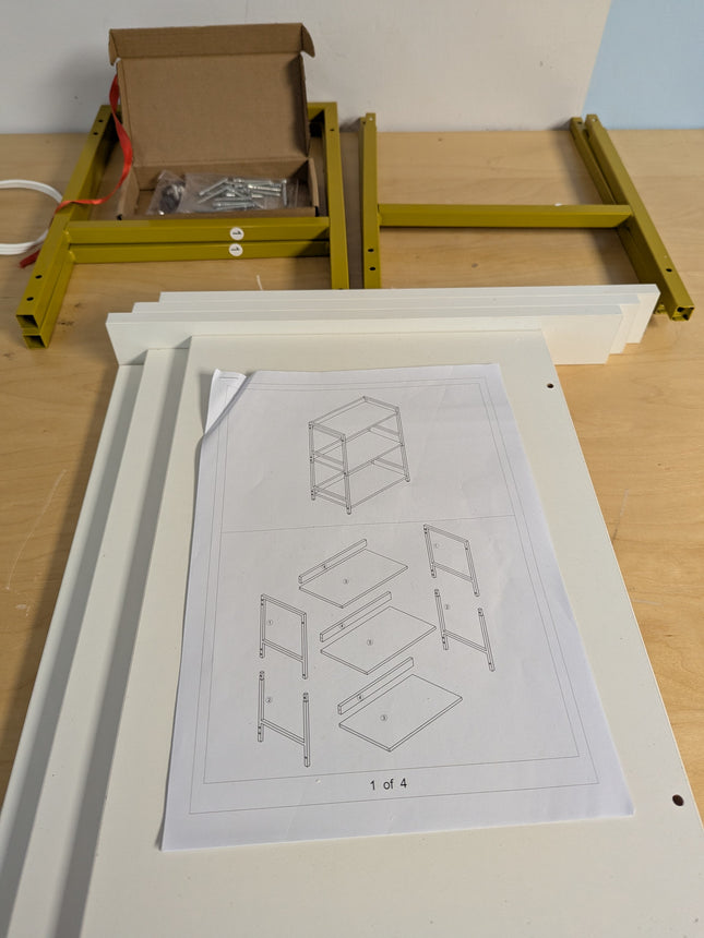 BSONE Small Bookshelf, 3 Tier Book Shelf, Modern Bookcase for Bedroom Living Roo