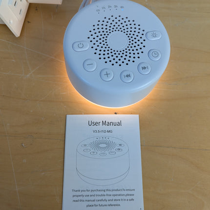 Easysleep Sound White Noise Machine with 25 Soothing Sounds and Night Lights Sou