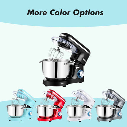 (Cracked lid) Kitchen in the box Stand Mixer, 6.5QT Kitchen Mixer, 6-Speed 660W