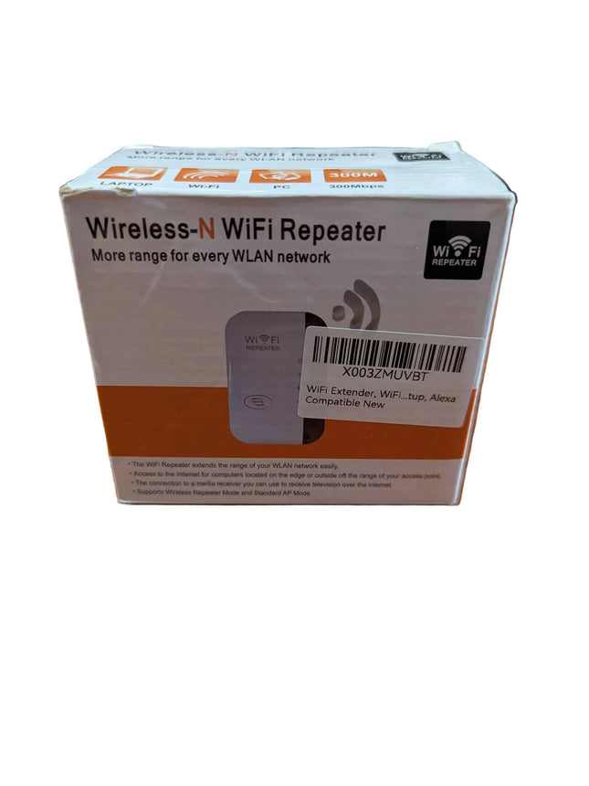 WiFi Extender Signal Booster - Up to 5000 Sq.Ft & 50 Devices, 2025 Upgraded Repe