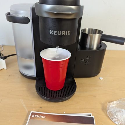 Keurig K-Café Single Serve K-Cup Pod Coffee, Latte and Cappuccino Maker, with Mi