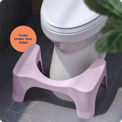 Squatty Potty Curve Toilet Stool 7" Pink