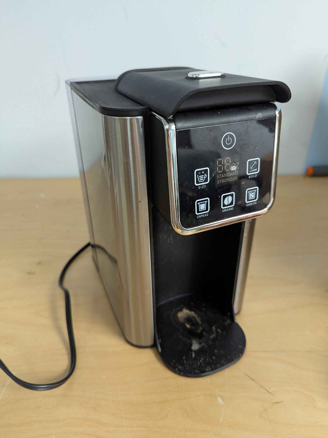 (Incomplete, used - fair) KIDISLE Hot & Iced Coffee Maker with Bold Setting, Sin