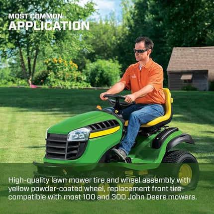 Marastar Front Tire Assembly Replacement, 15" x 6"