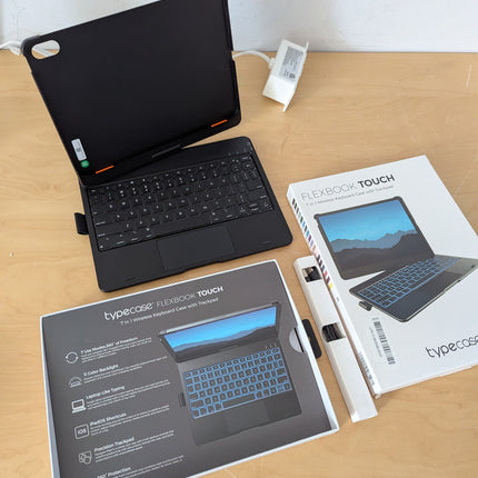 typecase Touch Keyboard Case for iPad 11th 10th Generation (11" 2025, A16 & 10.9