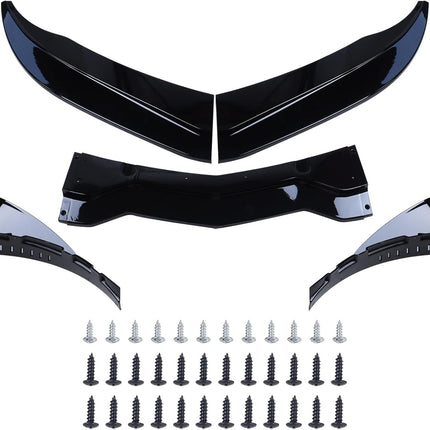 NOPOCA Front Bumper Lip Fit for 2014-2019 Chevy Corvette C7 Z06 & Grand Sport Sp