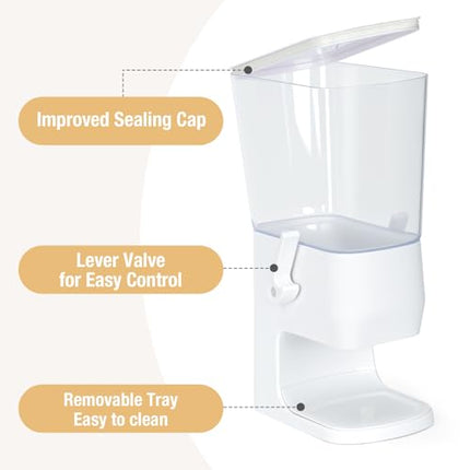 Tokokimo Cereal Dispenser Countertop – 3.2L Cereal Storage Containers Dispenser
