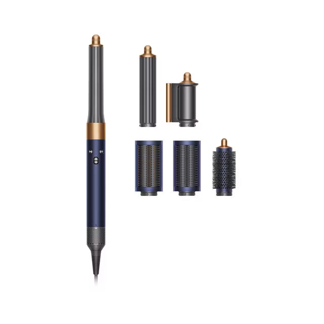 Dyson Airwrap™ Multi-Styler Long Complete for Long Hair, Blue/Copper, 5 Attachments (No Firm Brush)