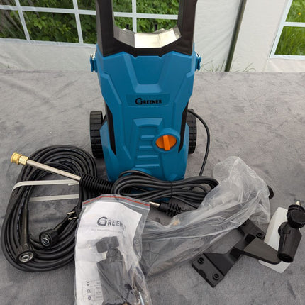 GREENER Electric Pressure Washer, 4500 PSI High Pressure Washer with 50ft Outlet