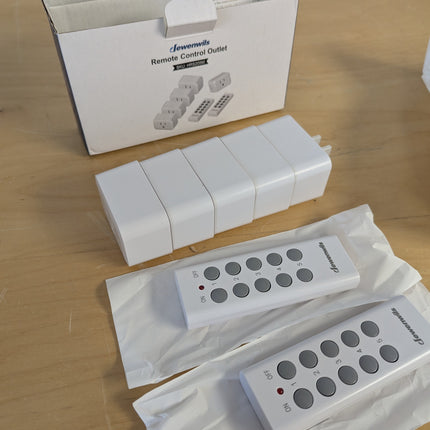 DEWENWILS Wireless Remote Control Outlet, Programmable and Expandable Electrical
