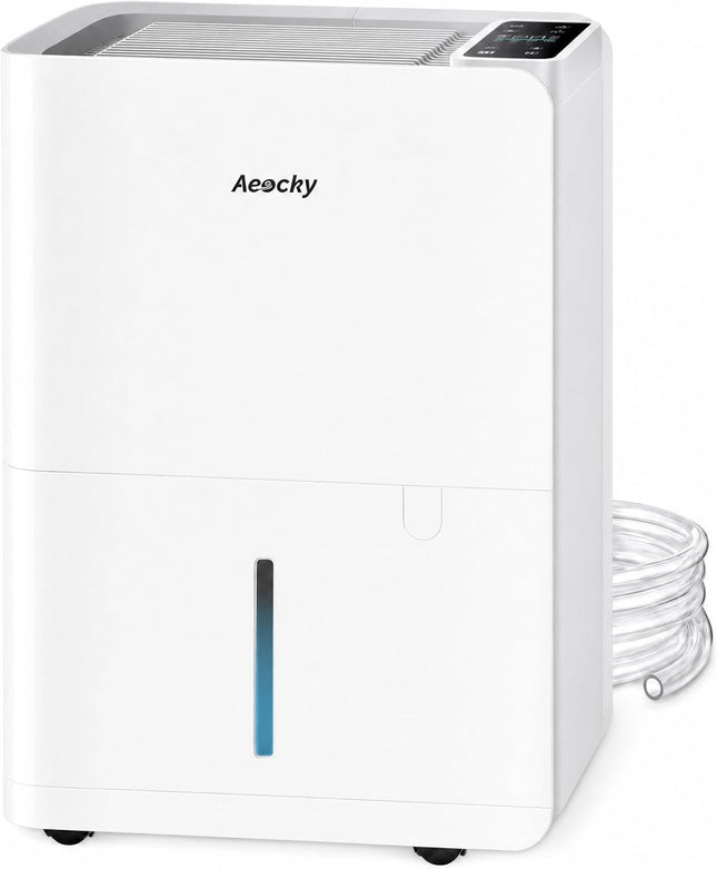 AEOCKY 50 Pint Compressor Dehumidifier for Basement & Home, 3500 Sq Ft