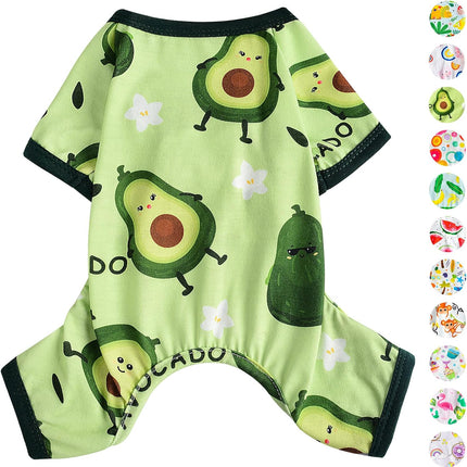 Dog Pajamas Pjs Summer Dog Clothes for Small Dogs Girl - Boy - Medium Size Dogs,