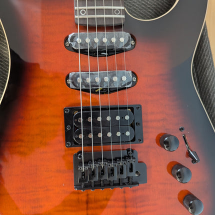 Fesley X 39" Solid Body Electric Guitar:Electric Guitar Kit with Bone Nut, Full