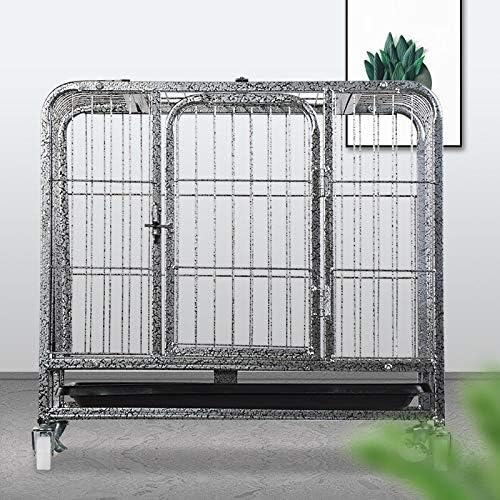 Metal Dog Cage Heavy Duty Dog Crate 15 Kg Body Weight Under Pet, Pomeranian, Chi