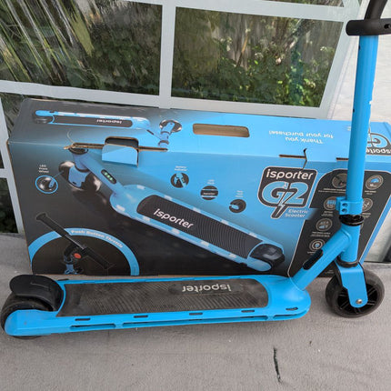 AERO iSporter Kids Electric Scooter for Boys and Girls Ages 6-12 or 8-12, with H