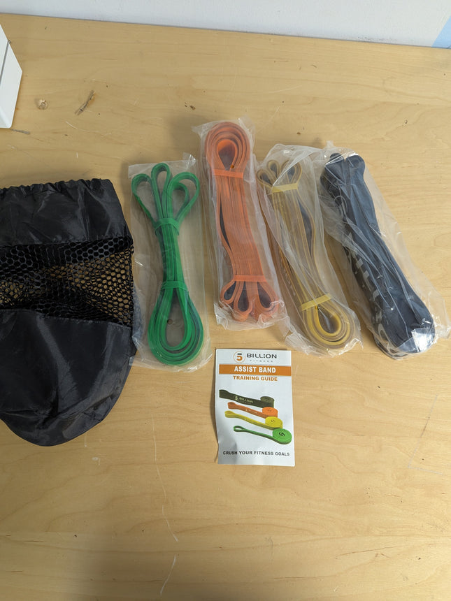 5BILLION Resistance Bands & Pull Up Assist Band - Strength Bands & Mobility Band