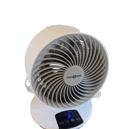 Air Circulator Fan with Remote, Small Oscillating Table Fan with 8-Hour Timer, 9