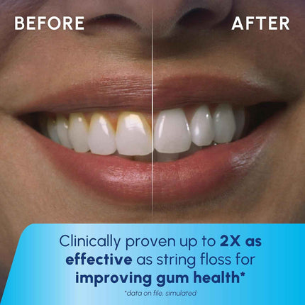 Waterpik Cordless Pulse Rechargeable Portable Water Flosser for Teeth, Gums, Bra