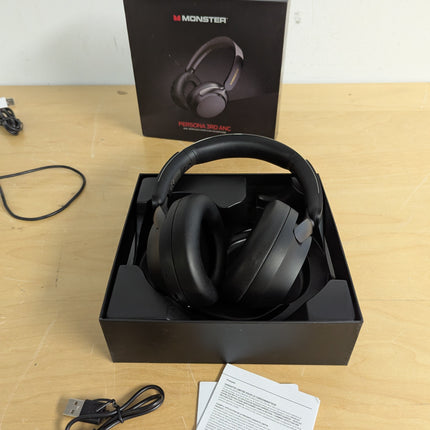Monster Persona 3rd ANC Headphones, Bluetooth Noise Cancelling Over Ear Headphon