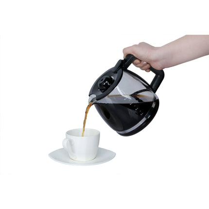 Mainstays 12 Cup Coffee Maker, Black, Plastic